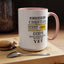 Christian Under Construction-Accent Coffee Mug (11, 15oz)