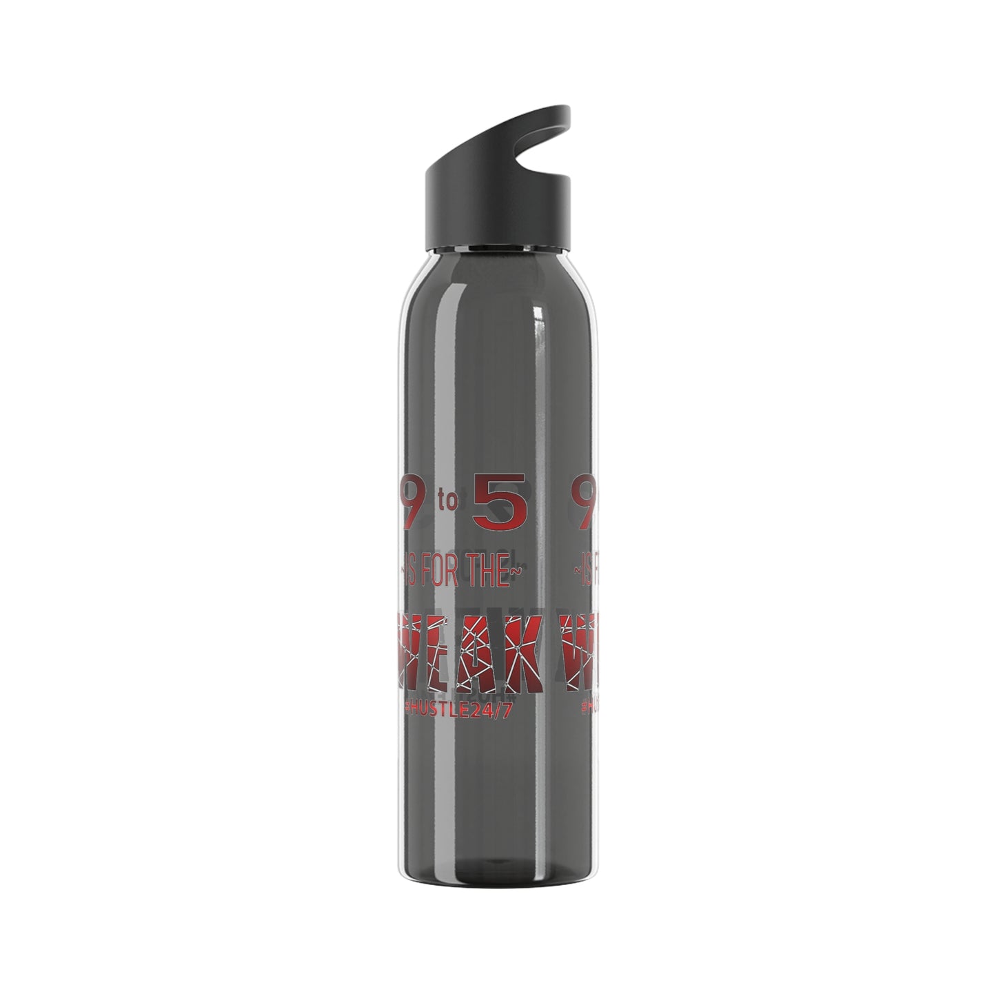 9 to 5-Sky Water Bottle, 21.9oz