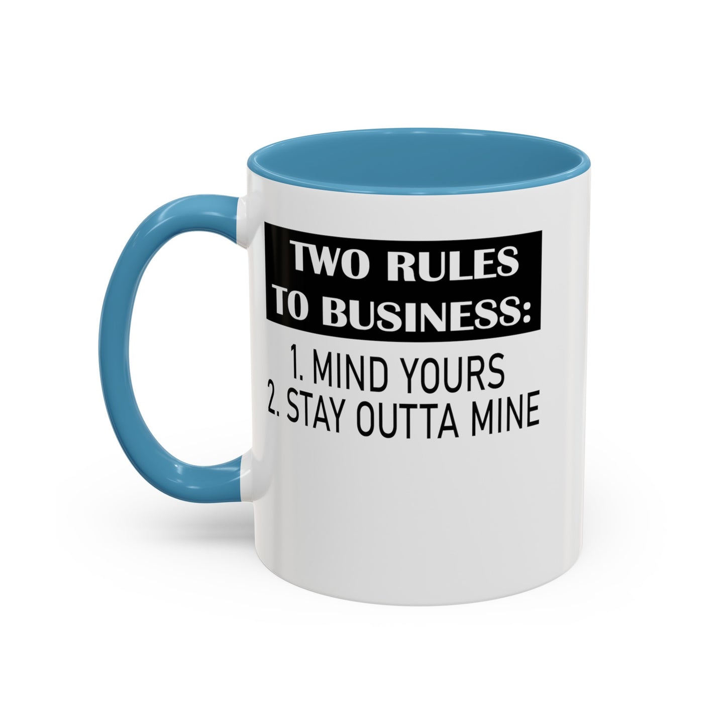 Business Rules-Accent Coffee Mug (11, 15oz)