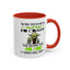 Crazy Yoda-Accent Coffee Mug (11, 15oz)