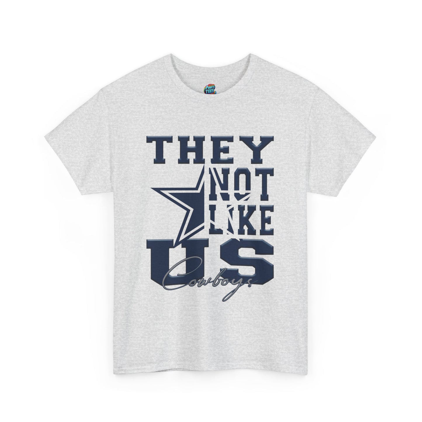 They Not Like Us Cowboys-Heavy Cotton Classic Tee