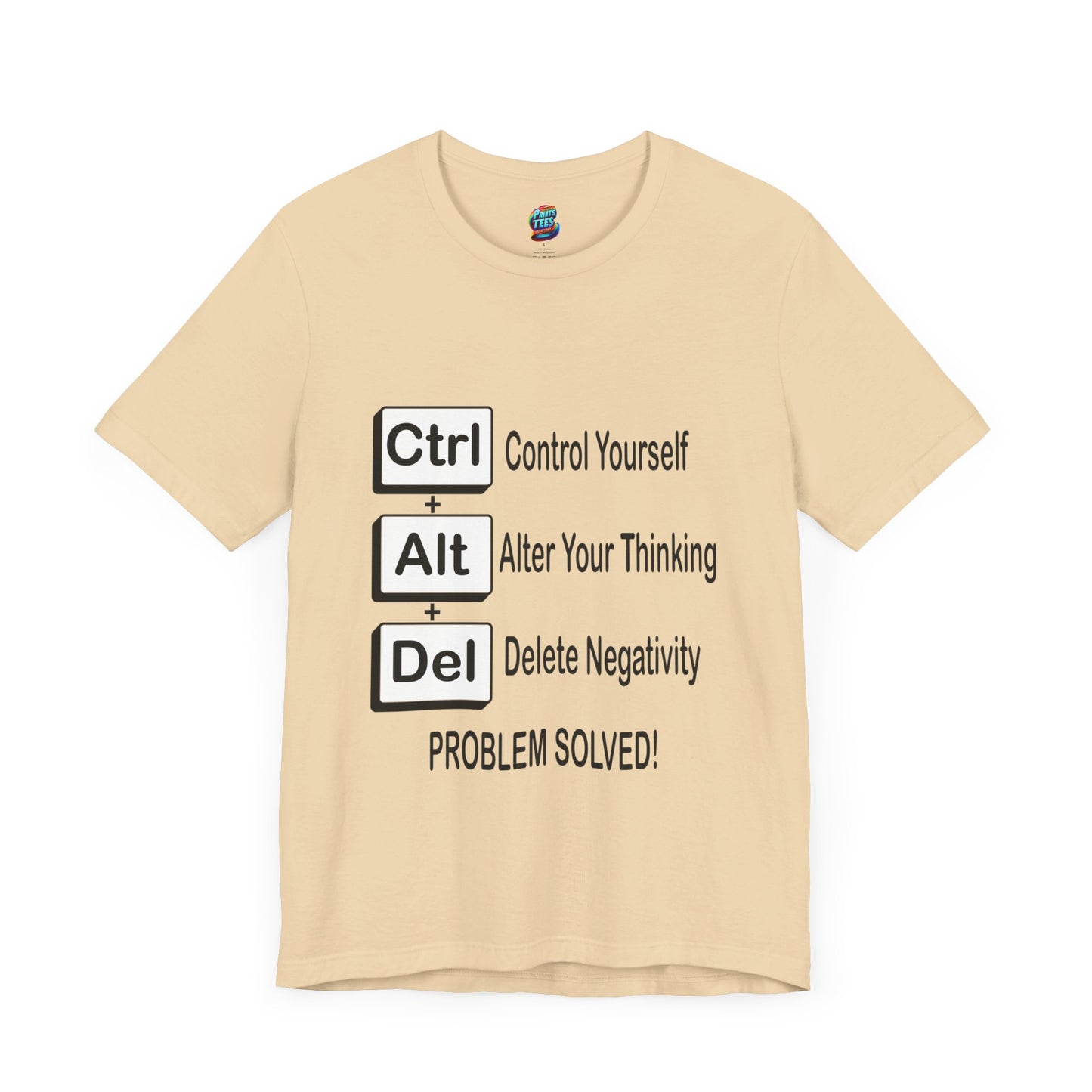 Ctrl-Alt-Del-Jersey Knit T-Shirt