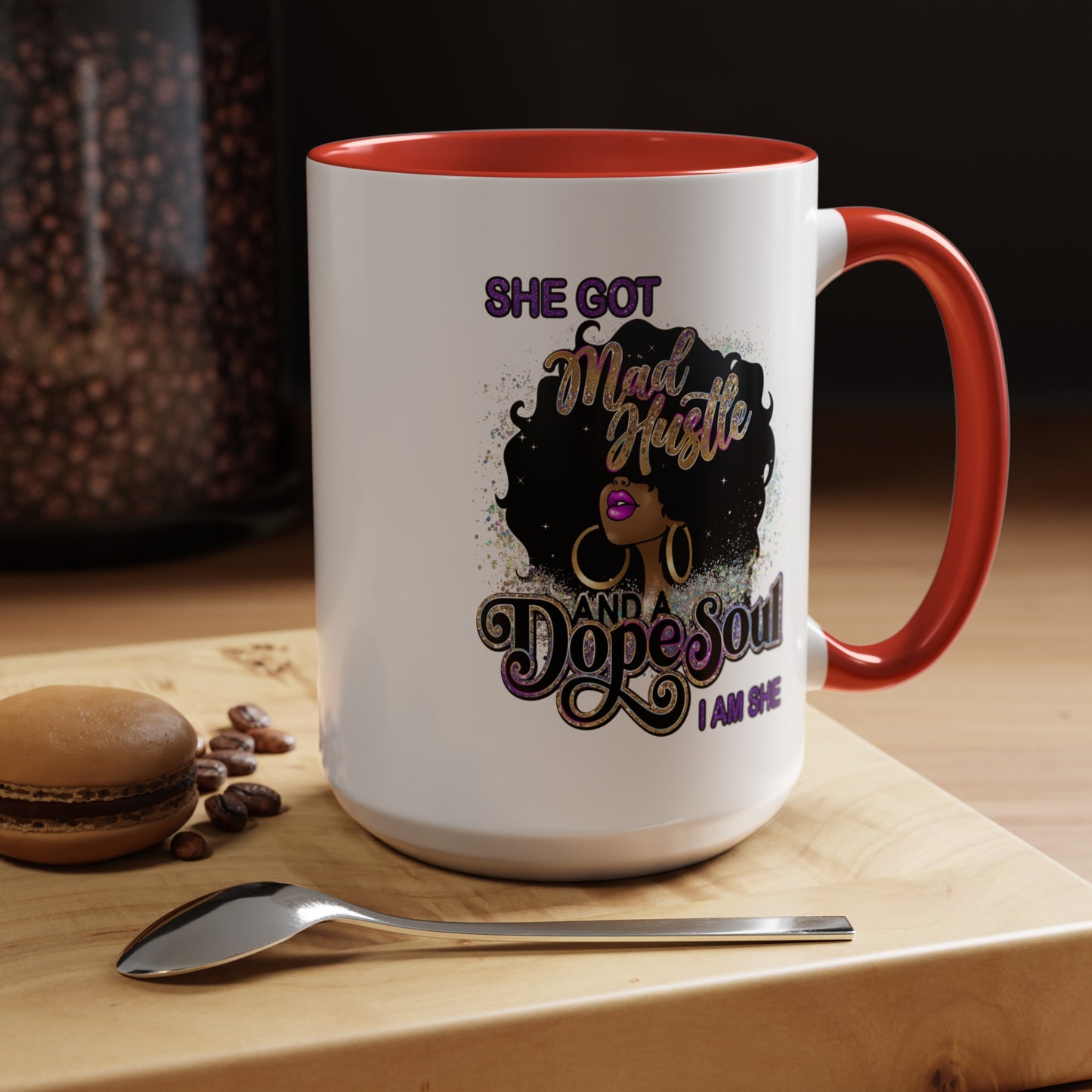 Dope Soul-Accent Coffee Mug (11, 15oz)