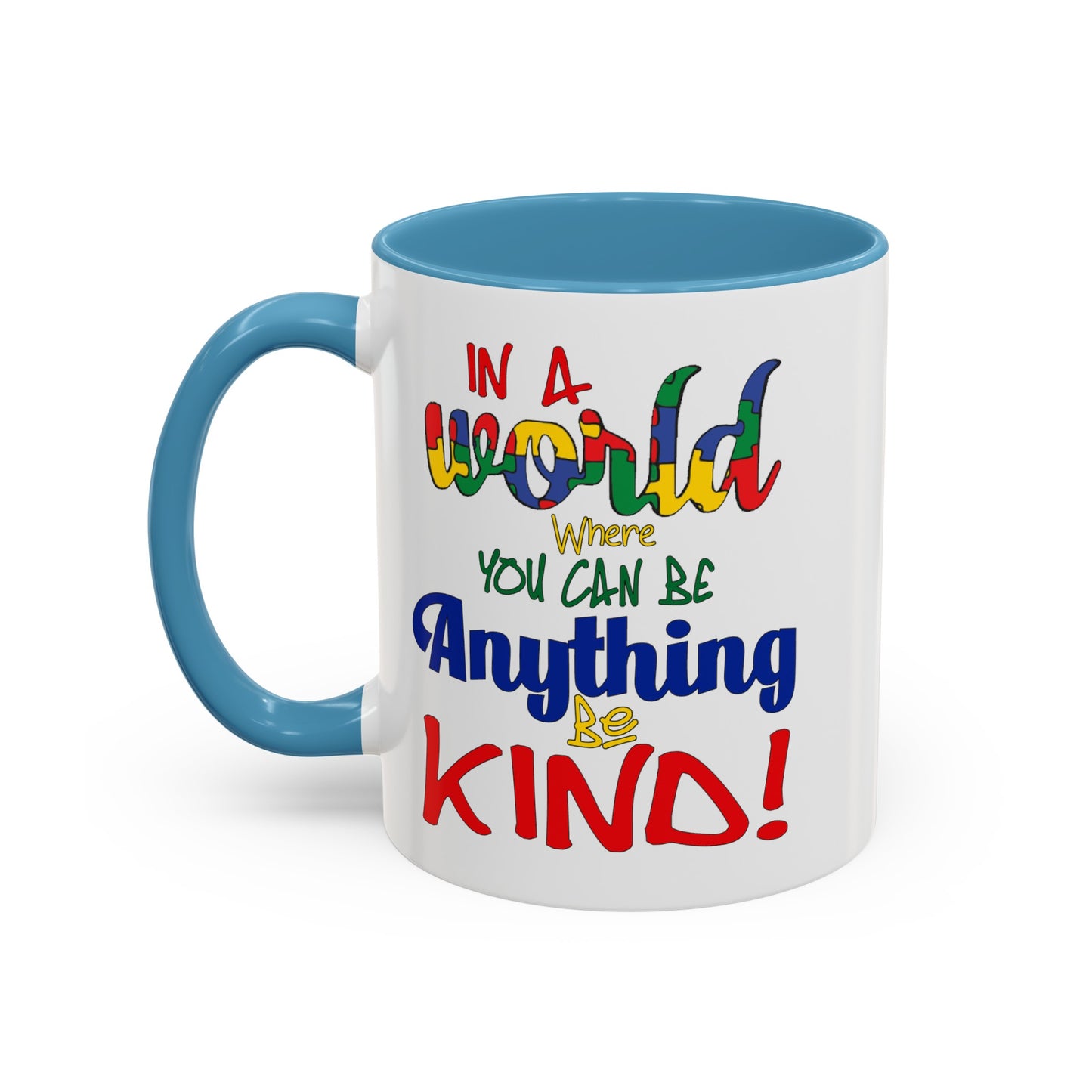 Be Kind-Accent Coffee Mug (11, 15oz)