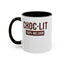 Choc-Lit-Accent Coffee Mug (11, 15oz)