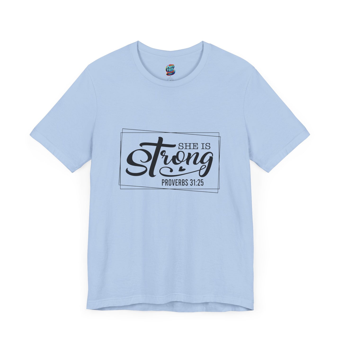 She is Strong-Jersey Knit T-Shirt