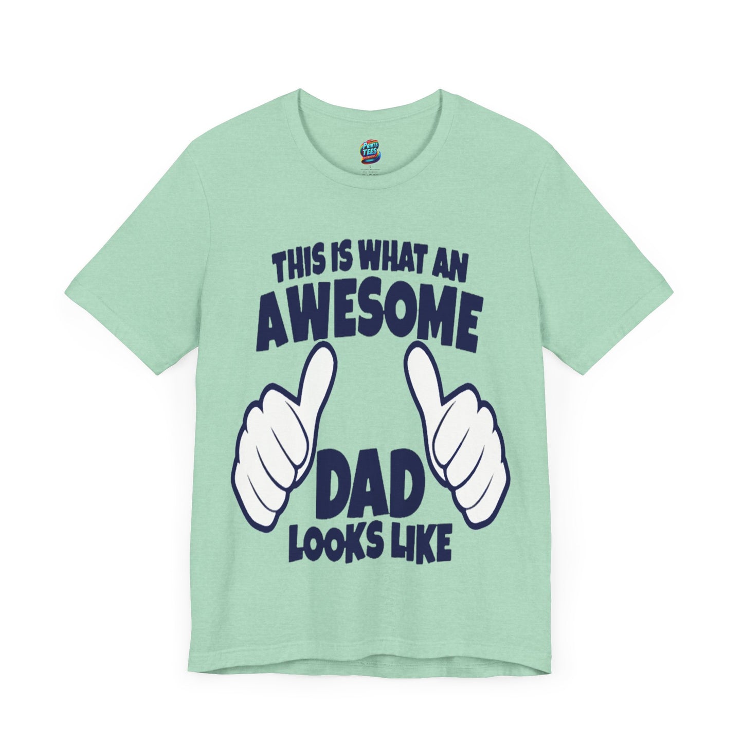 Awesome Dad-Jersey Knit T-Shirt
