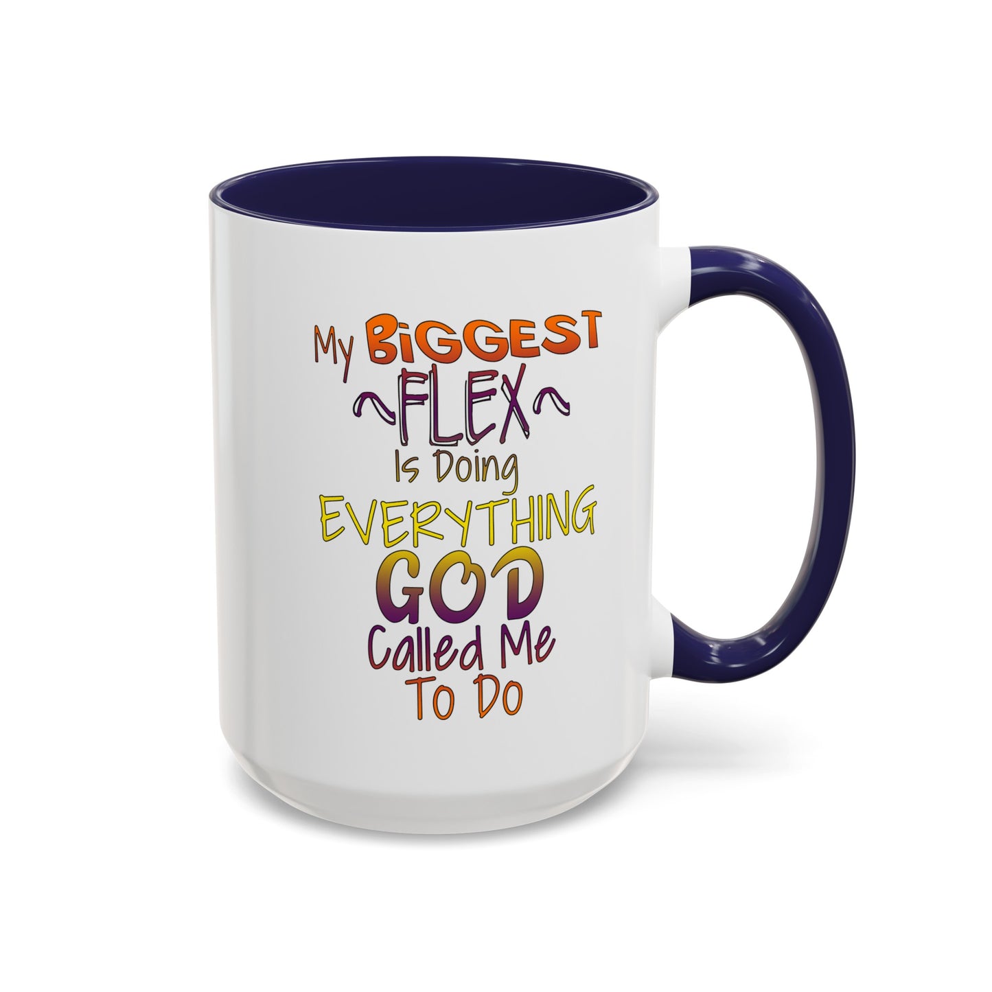 Biggest Flex-Accent Coffee Mug (11, 15oz)