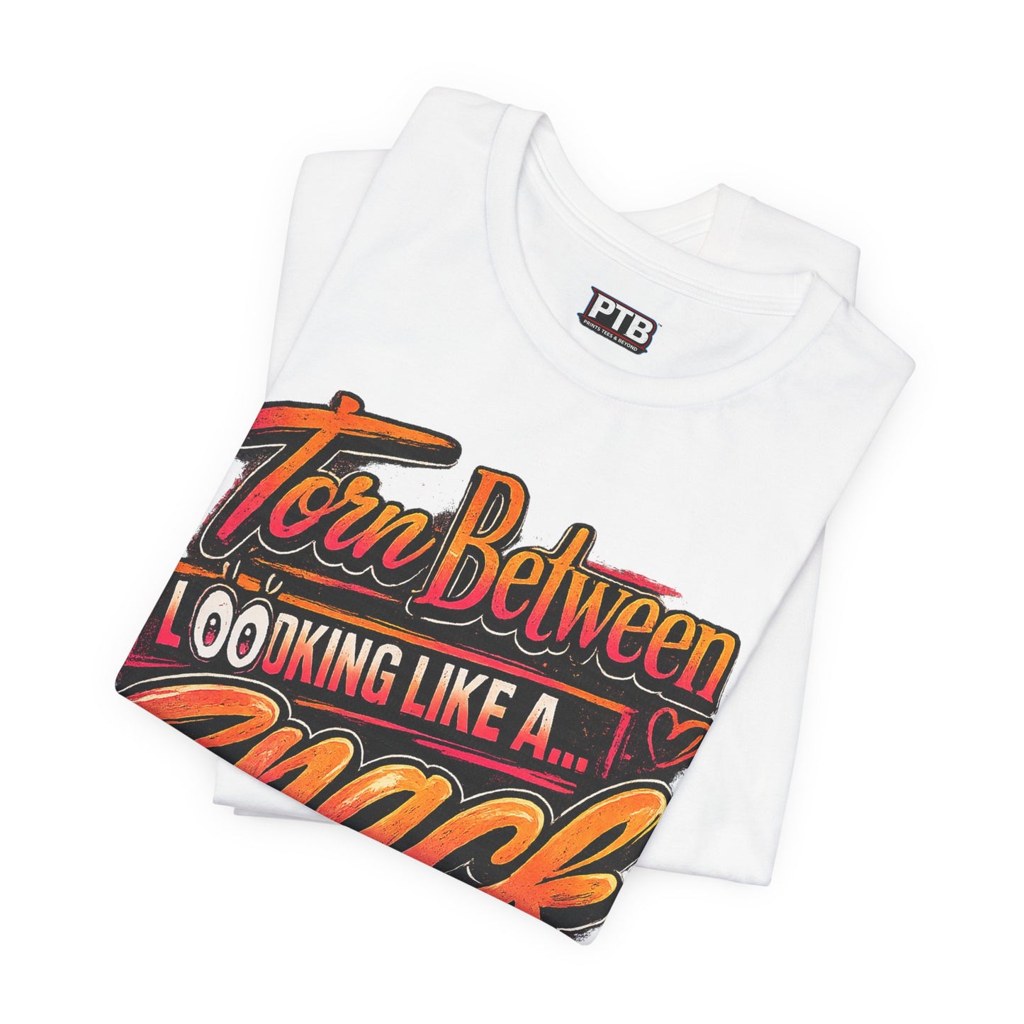 A Snack-Funny Graphic Jersey Knit T-Shirt