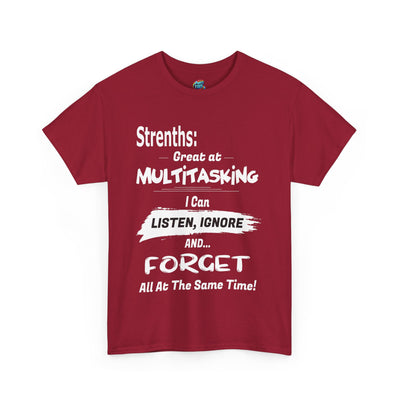 Multitasking Strengths-Heavy Cotton Classic Tee