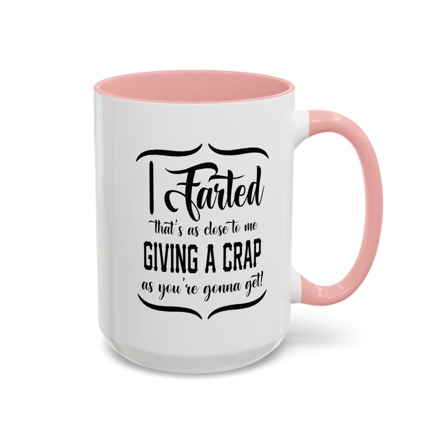 Giving a Crap-Accent Coffee Mug (11, 15oz)
