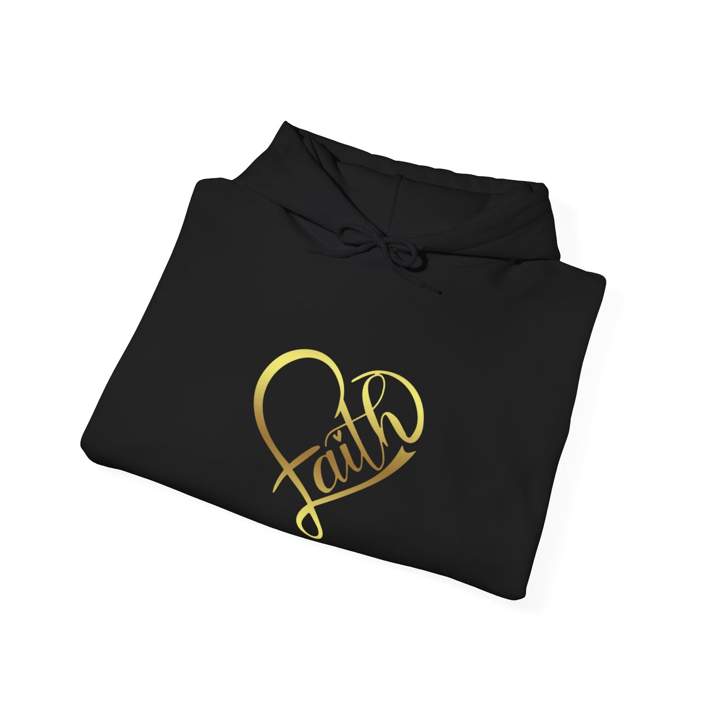 Faith Heart-Heavy Blend™ Classic Hoodie