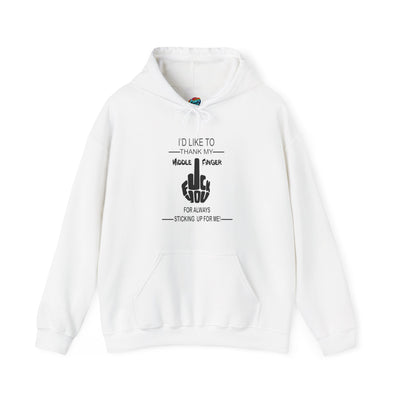 Fu(k You-Middle Finger-Heavy Blend™ Classic Hoodie