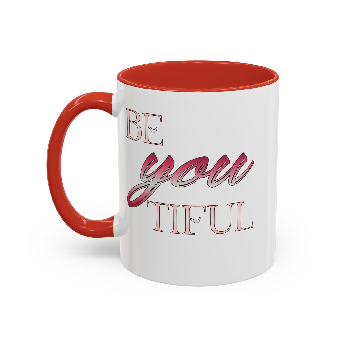 Beyoutiful-Accent Coffee Mug (11, 15oz)