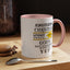 Christian Under Construction-Accent Coffee Mug (11, 15oz)