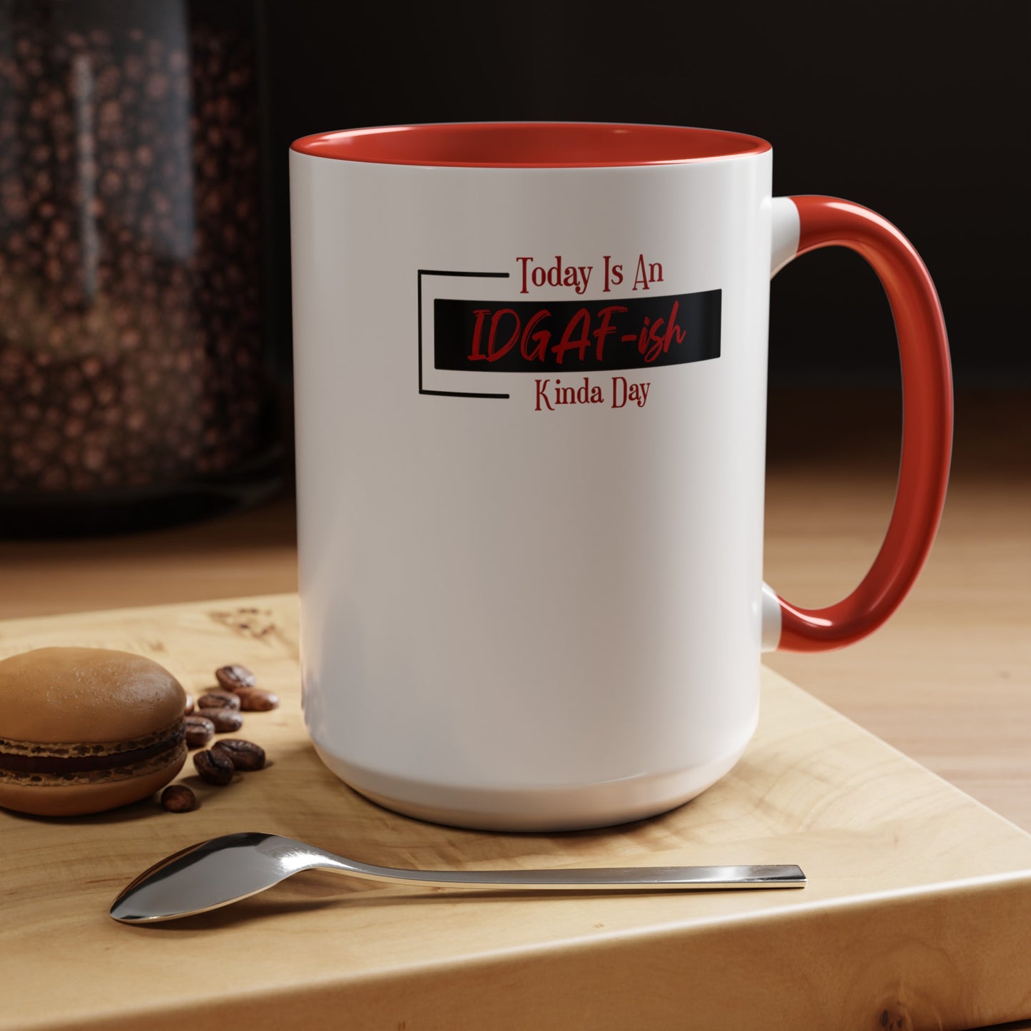IDGAF-ish-Accent Coffee Mug (11, 15oz)