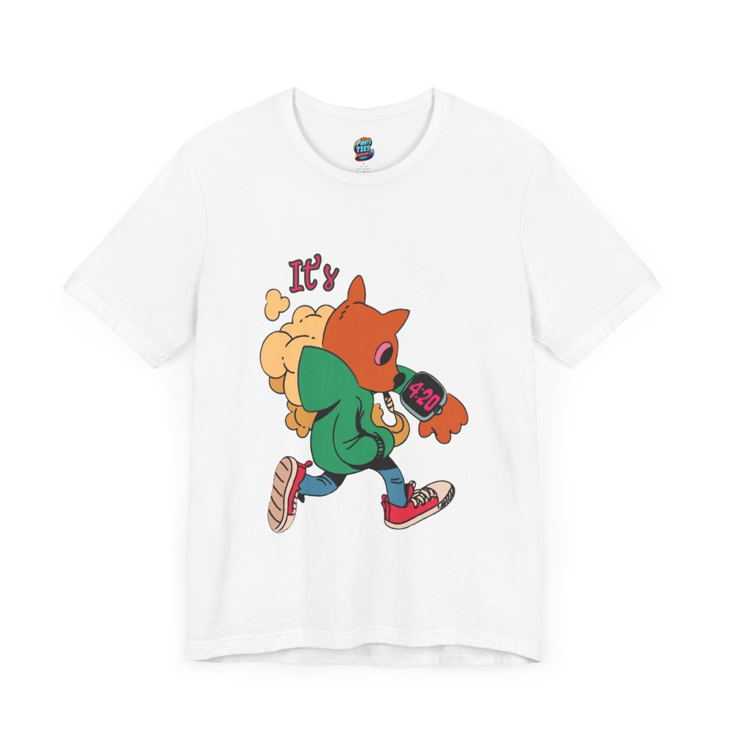 420 Bear-Jersey Knit T-Shirt