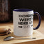 Know Your Worth-Accent Coffee Mug (11, 15oz)