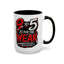 9 to 5 Is for the Weak #Hustle24/7 Accent Mug (15oz)
