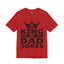 King of Dad Jokes-Jersey Knit T-Shirt