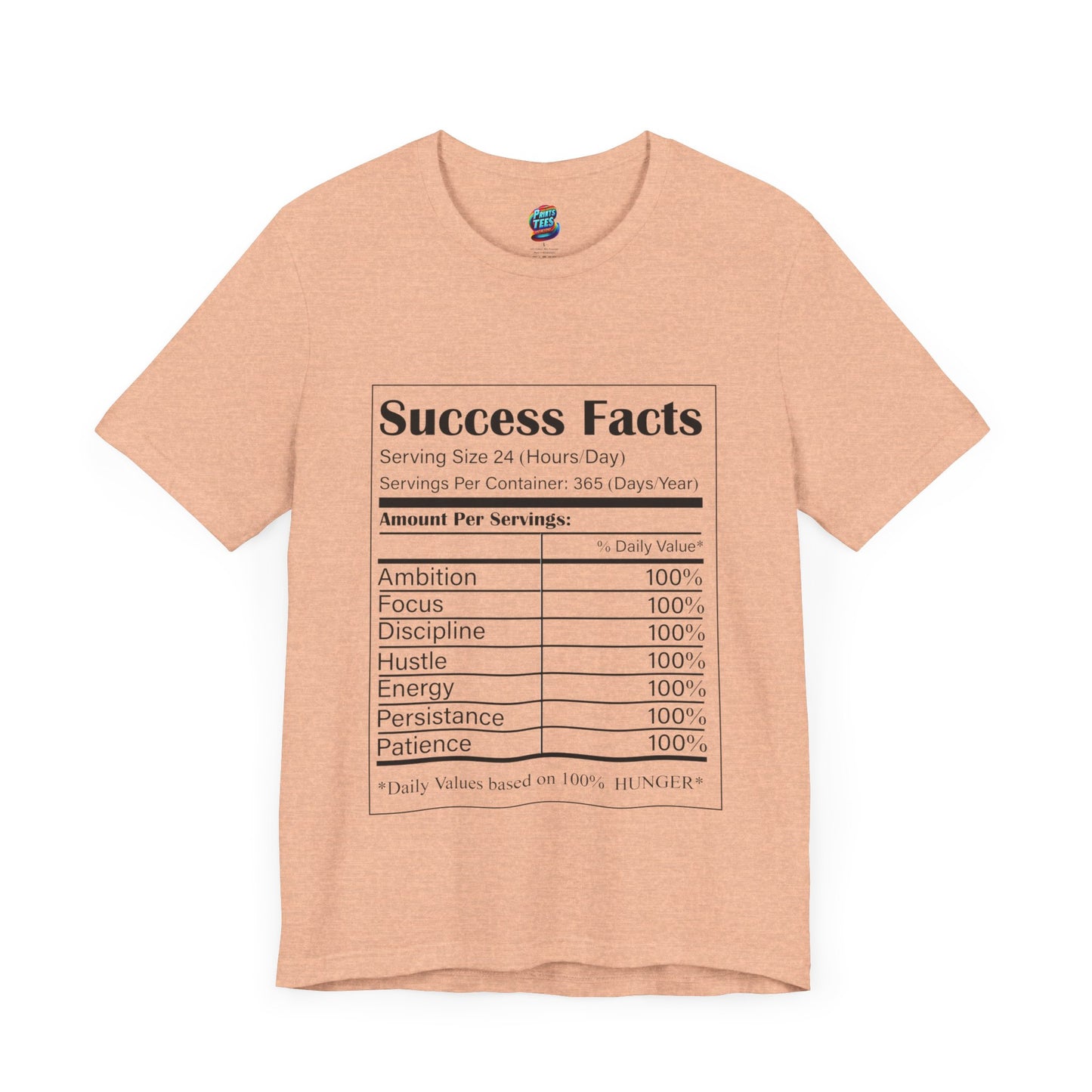 Success Facts-Jersey Knit T-Shirt