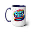 PTB-Accent Coffee Mug, 15oz