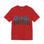 Black Father Panther Style-Jersey Knit T-Shirt