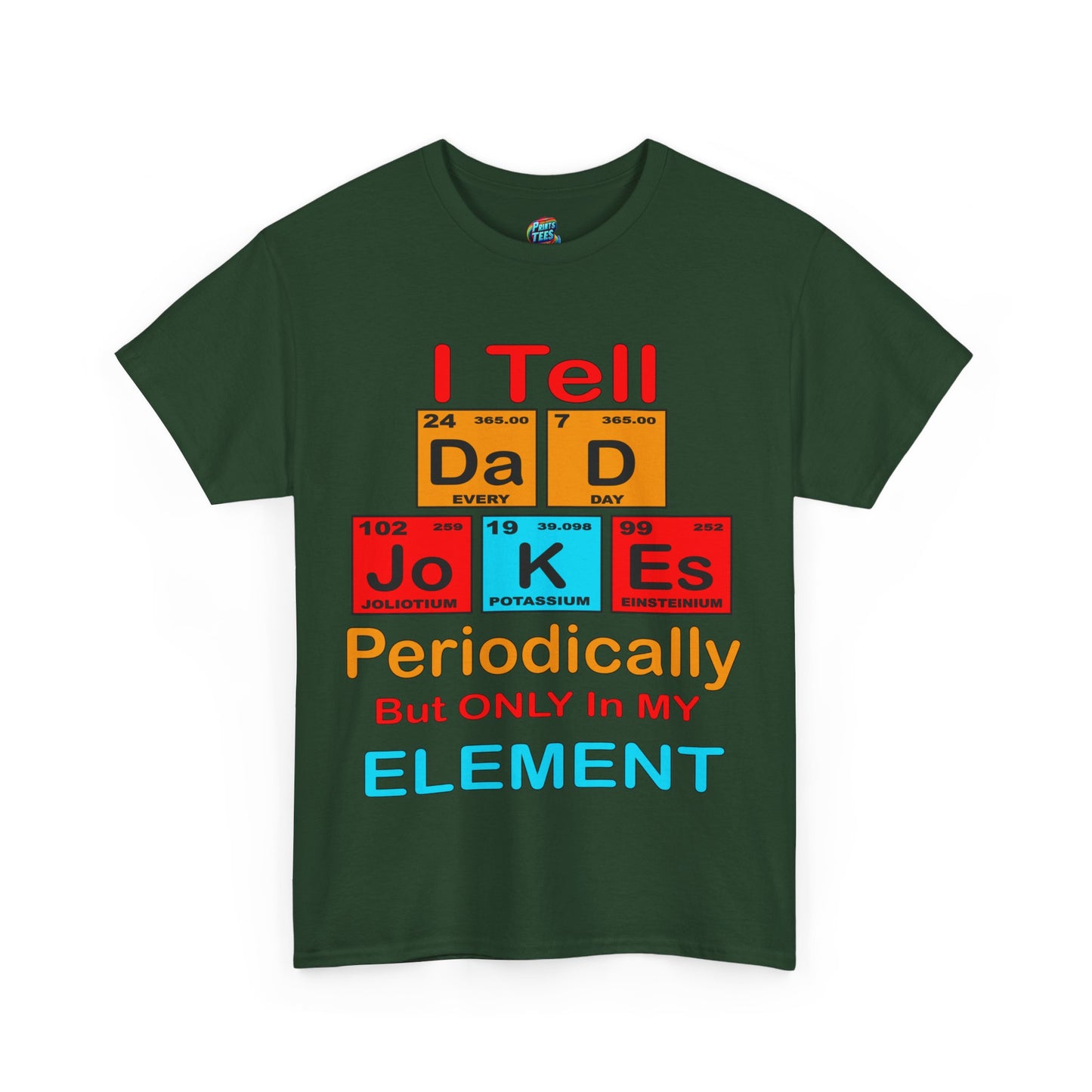 Dad Jokes-Heavy Cotton Classic Tee