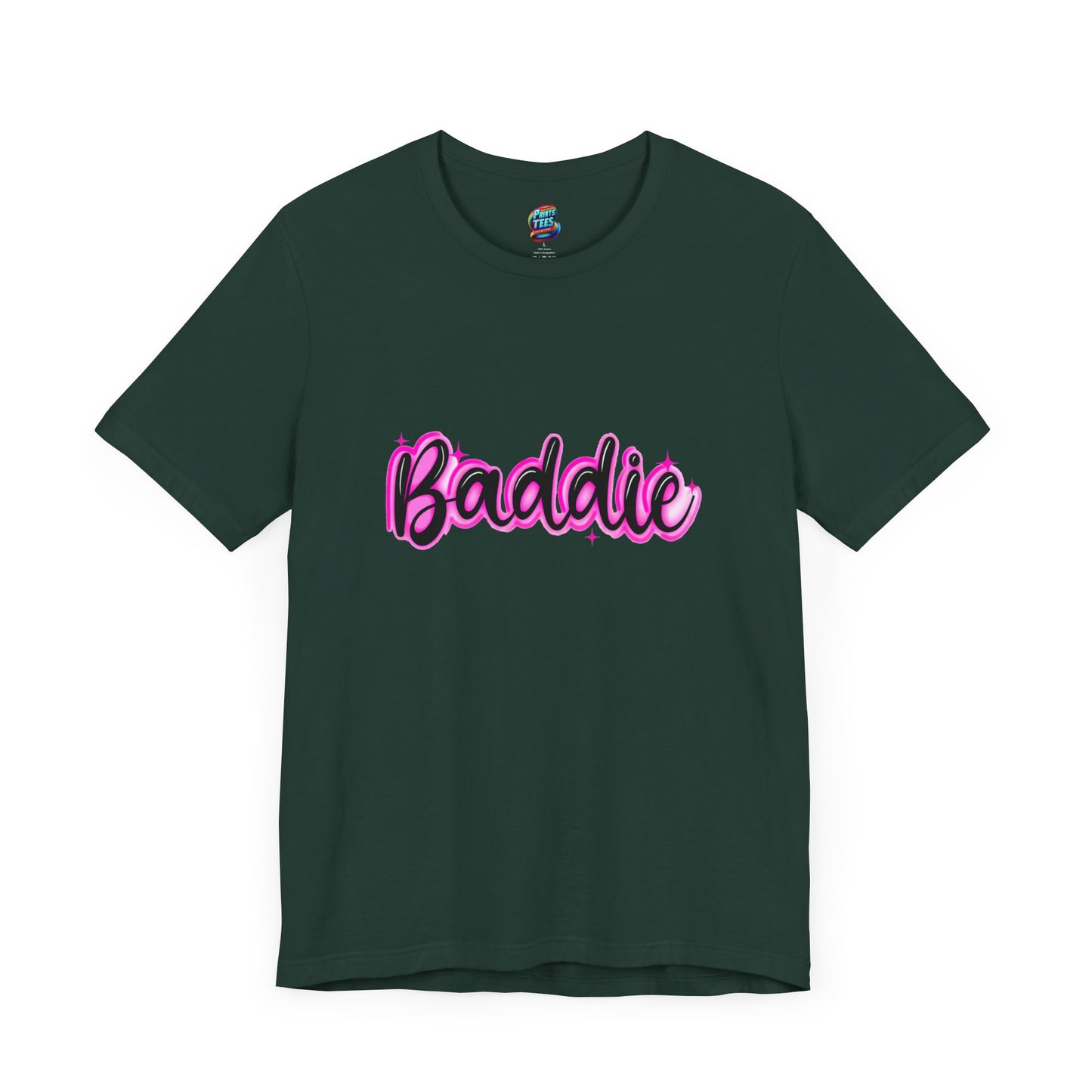 Baddie Gradient-Jersey Knit T-Shirt