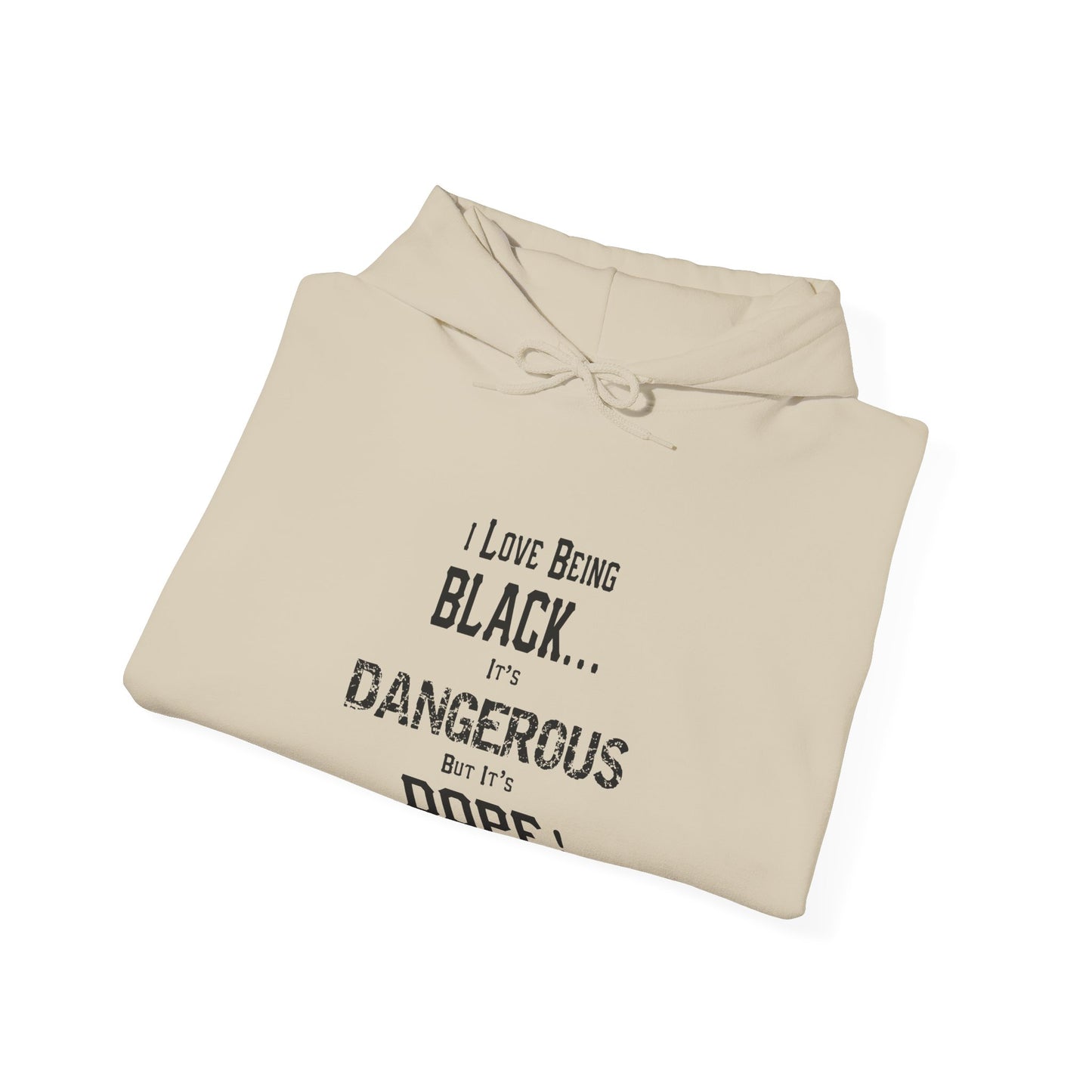 Black is Dangerous-Heavy Blend™ Classic Hoodie