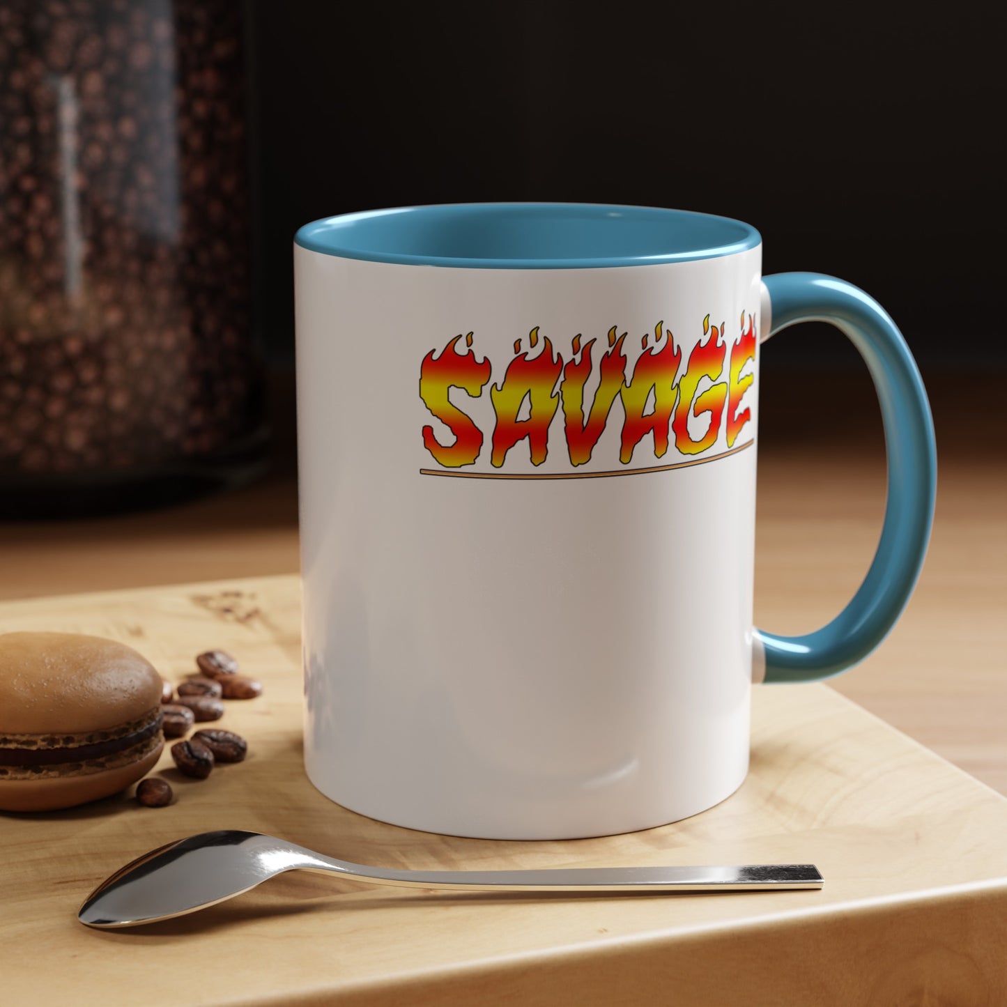 Savage Fire -Accent Coffee Mug (11, 15oz)