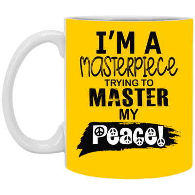 Master Peace-Black-11oz White Mug