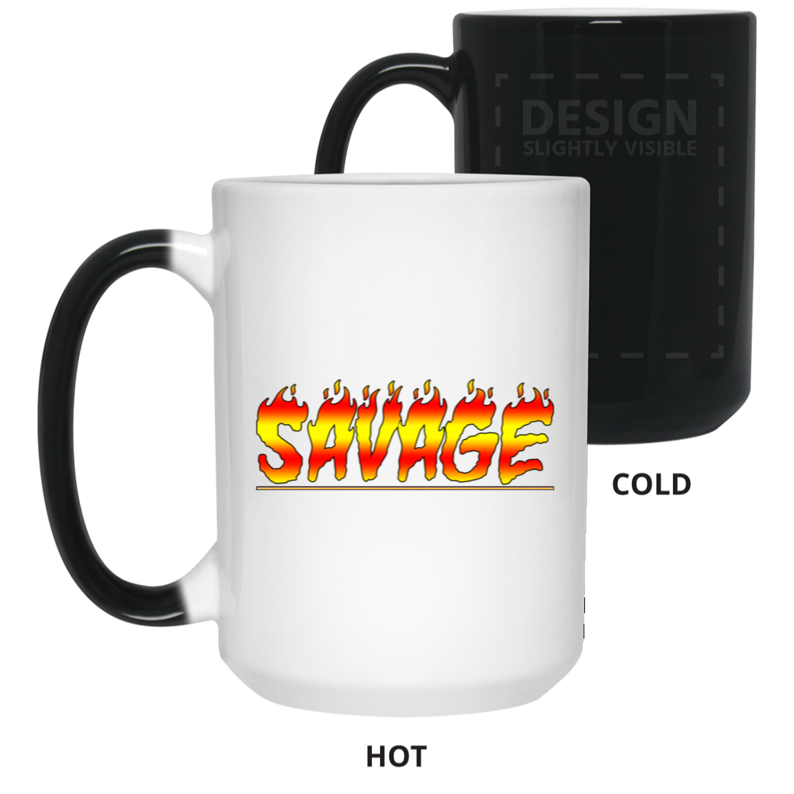 Savage Fire-15oz Color Changing Mug