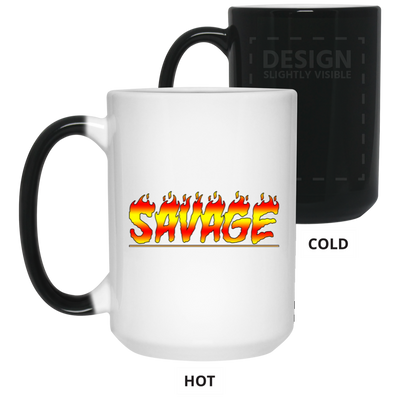 Savage Fire-15oz Color Changing Mug