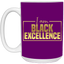 Black Excellence-15oz White Mug