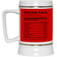 Success Facts-Beer Stein 22oz.