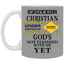 Christian Under Construction-11oz White Mug