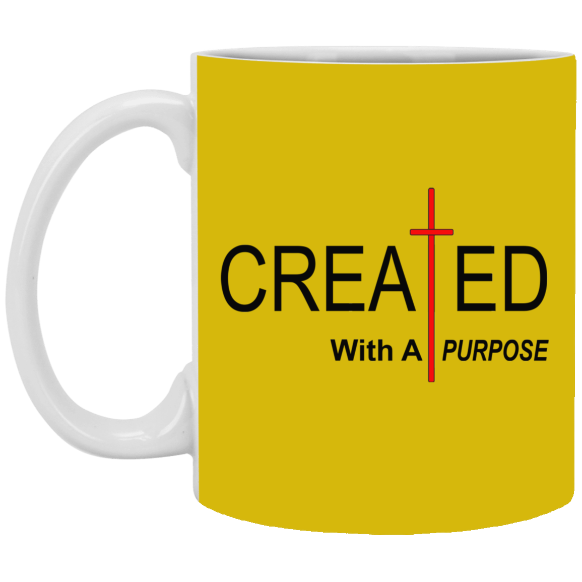Created With Purpose-11oz White Mug