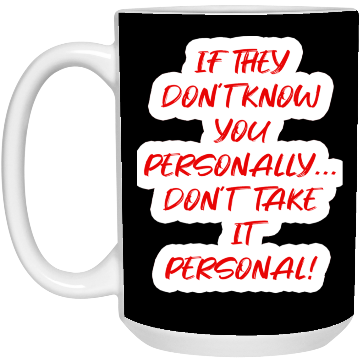 Personal-15oz White Mug