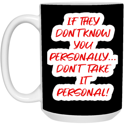 Personal-15oz White Mug