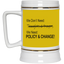 Change-Beer Stein 22oz.