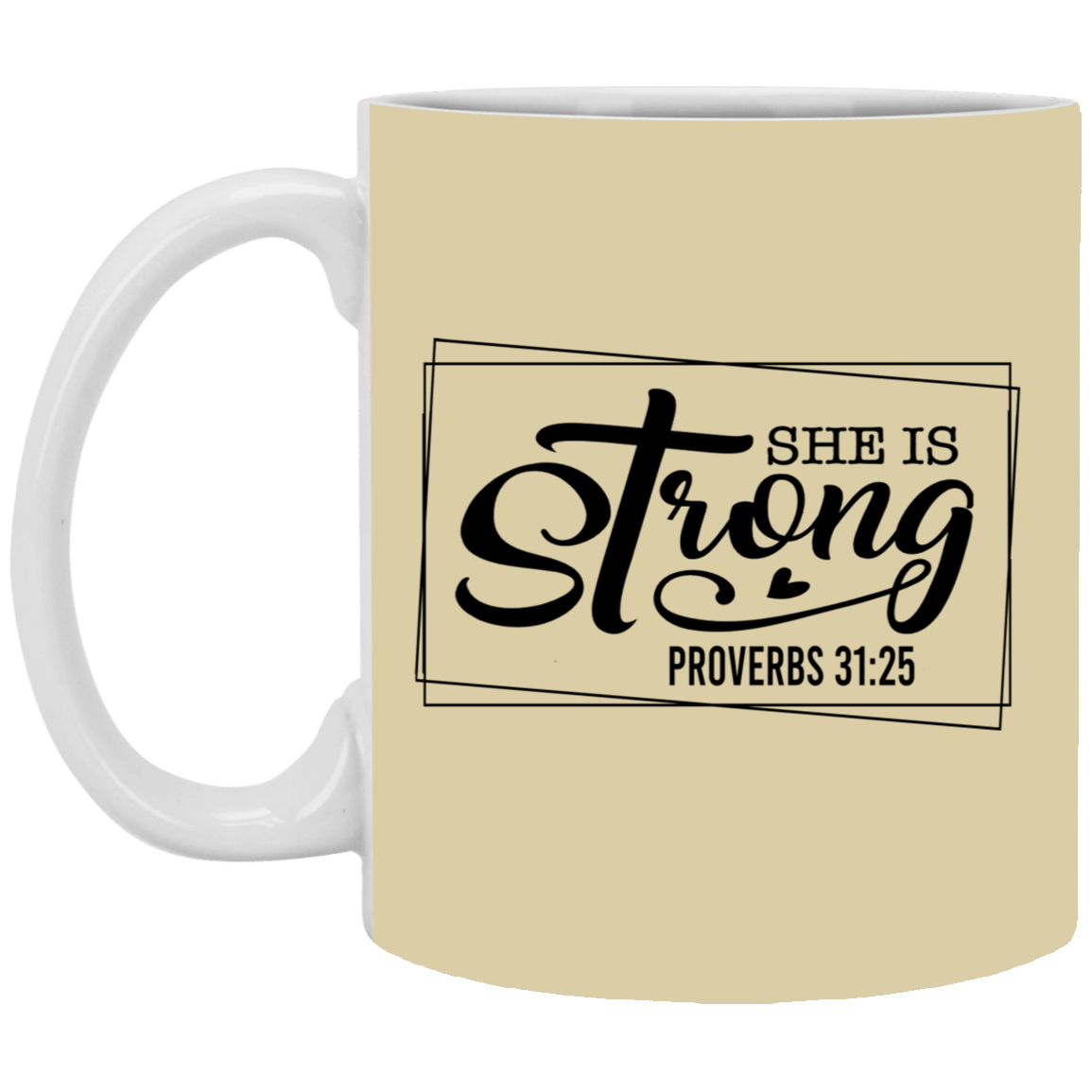 She is Strong-11oz White Mug