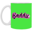 Baddie Gradient-11oz White Mug