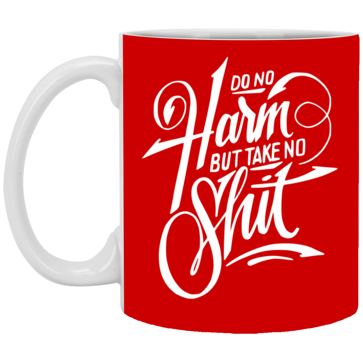 No Harm-11oz White Mug