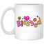 Blessed Flowers-11oz White Mug