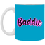Baddie Gradient-11oz White Mug