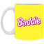 Pink Baddie-11oz White Mug