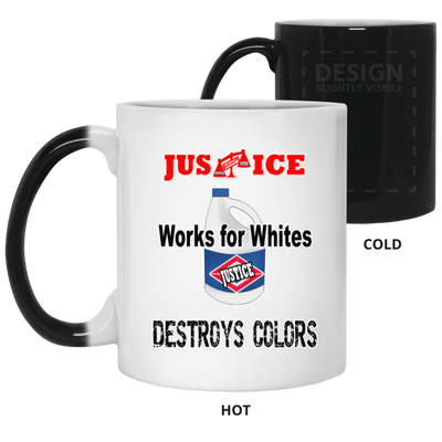 Justice System-11oz Color Changing Mug