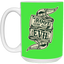 Root of Evil-Money-15oz White Mug