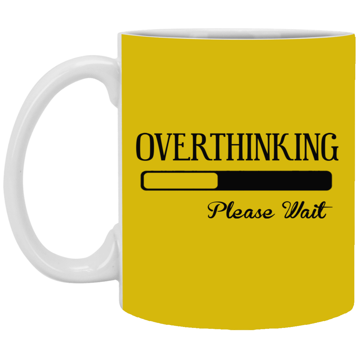 Overthinking-11oz White Mug